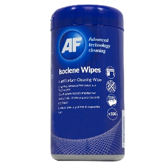 AF Isoclene Isopropyl Alcohol Wipes 100 wipes (IPA70%)